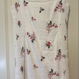 Forever 21 White Floral Dress